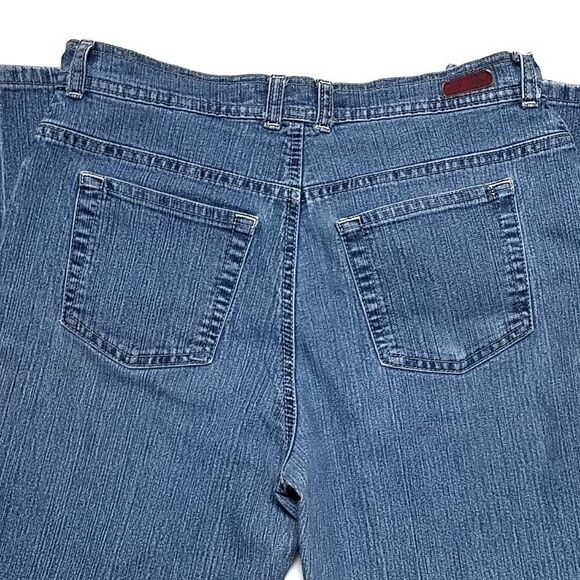 VINTAGE Gloria Vanderbilt Light Wash Stretch Jeans - Picture 6 of 10